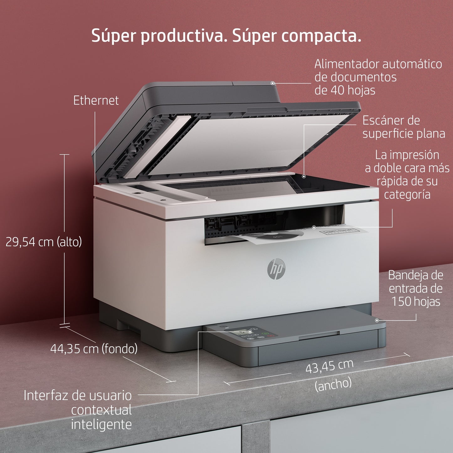 HP LaserJet Impresora multifunción M234sdn