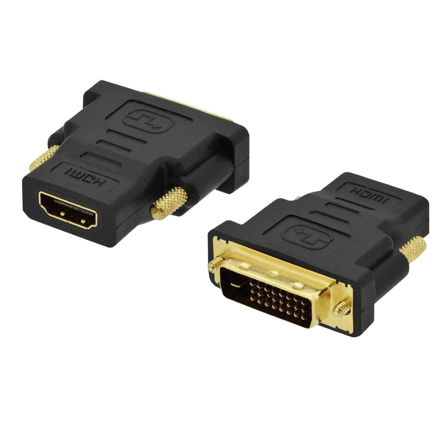 Ewent EC1371 cambiador de género para cable DVI-D 24+1 HDMI Negro