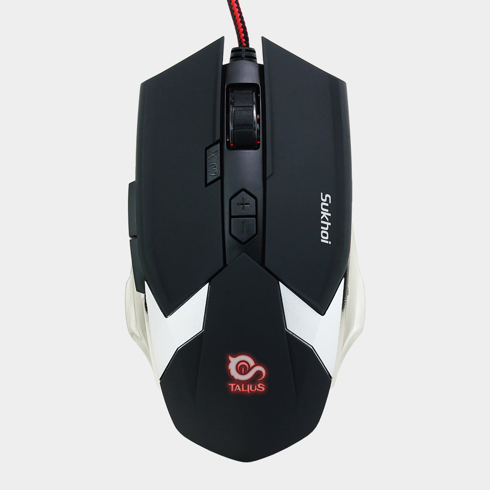 TALIUS - raton gaming Sukhoi 2500DPI 8 botones black