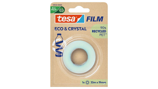 TESA - Eco & Crystal 33 m Tereftalato de polietileno (PET)