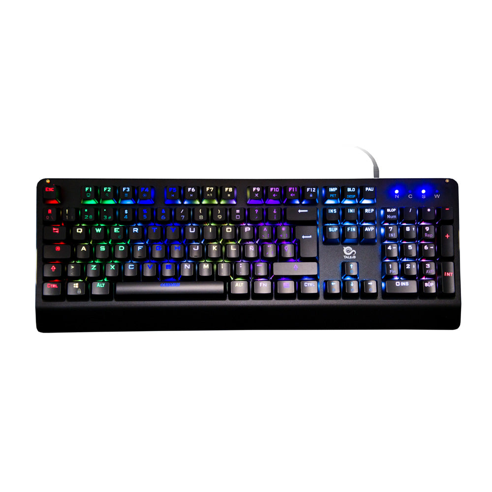 TALIUS - teclado gaming Cerberus mecánico RGB switch Kailh red