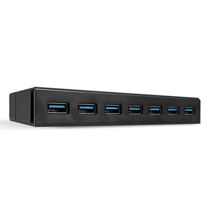 Lindy - 43228 hub de interfaz USB 3.2 Gen 1 (3.1 Gen 1) Type-A 5000 Mbit/s Negro