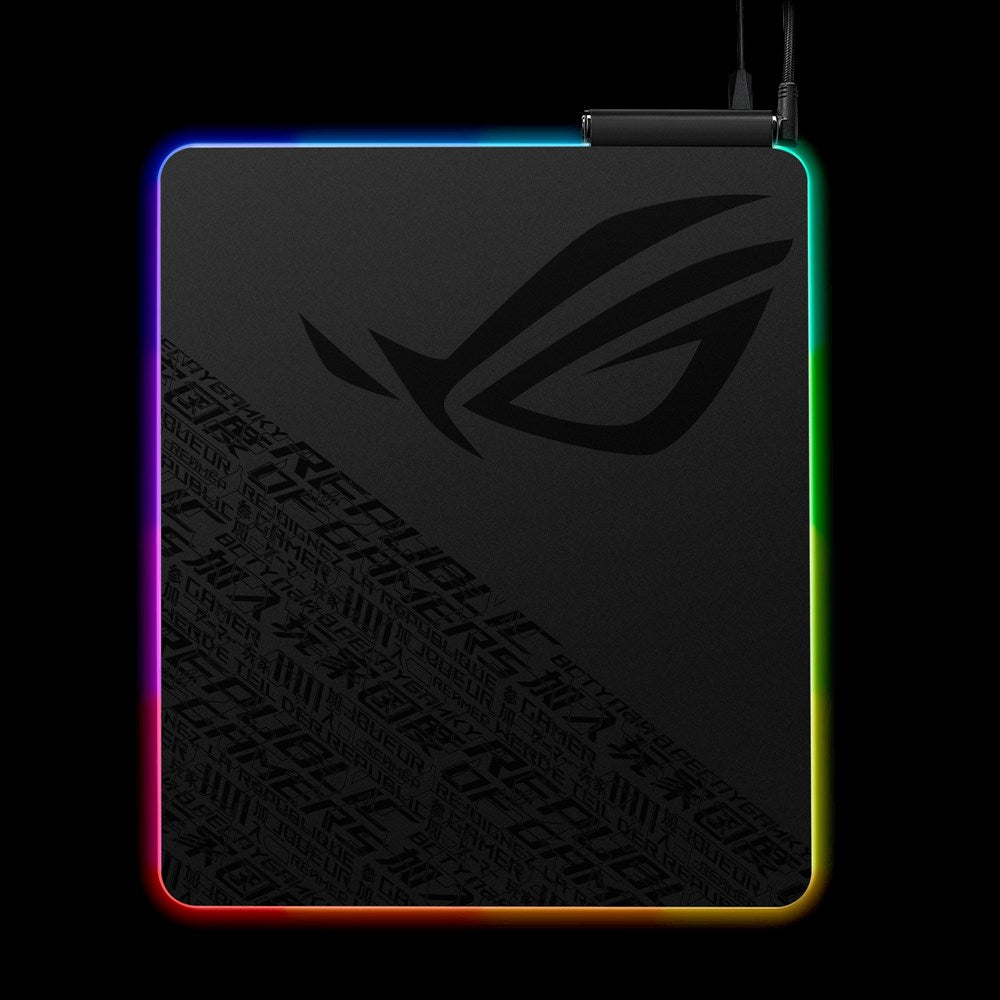 ASUS - ROG Balteus Qi Alfombrilla de ratón para juegos Negro