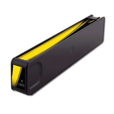 HP 913A Amarillo Cartucho de Tinta Pigmentada Generico - Reemplaza F6T79AE Tintasmurcia.com