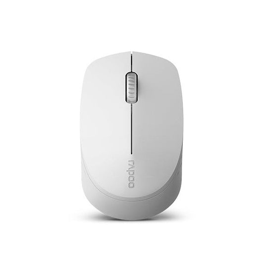 Rapoo - M100 Silent ratón Oficina Ambidextro RF Wireless + Bluetooth Óptico 1300 DPI