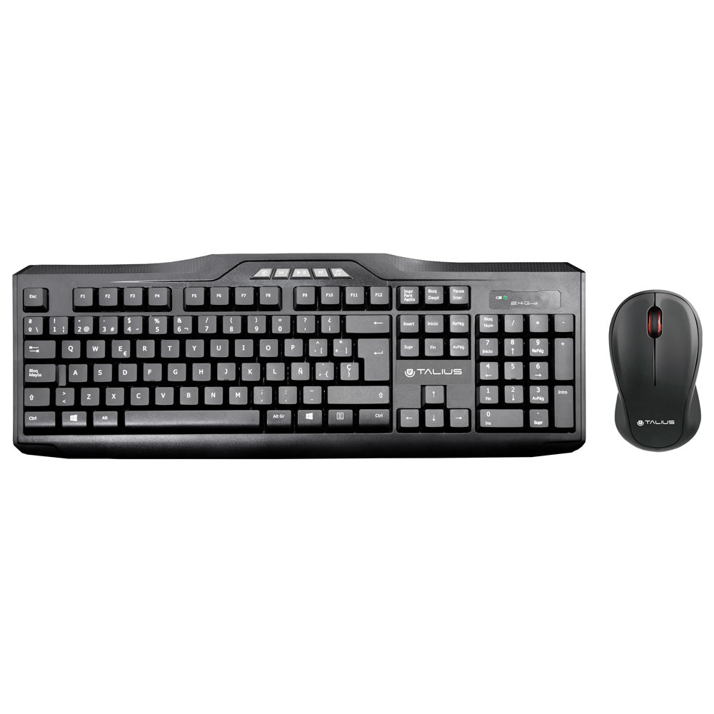 TALIUS - teclado + raton Combo KB-6001 Wireless black