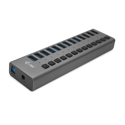 i-tec - USB 3.0 Charging HUB 13port + Power Adapter 60 W