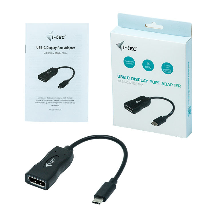 i-tec - USB-C Display Port Adapter 4K/60 Hz