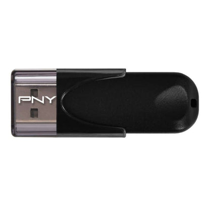 PNY Attache 4 Memoria USB 2.0 64GB - Enganche para Llavero - Color Negro (Pendrive) 1 pieza(s)