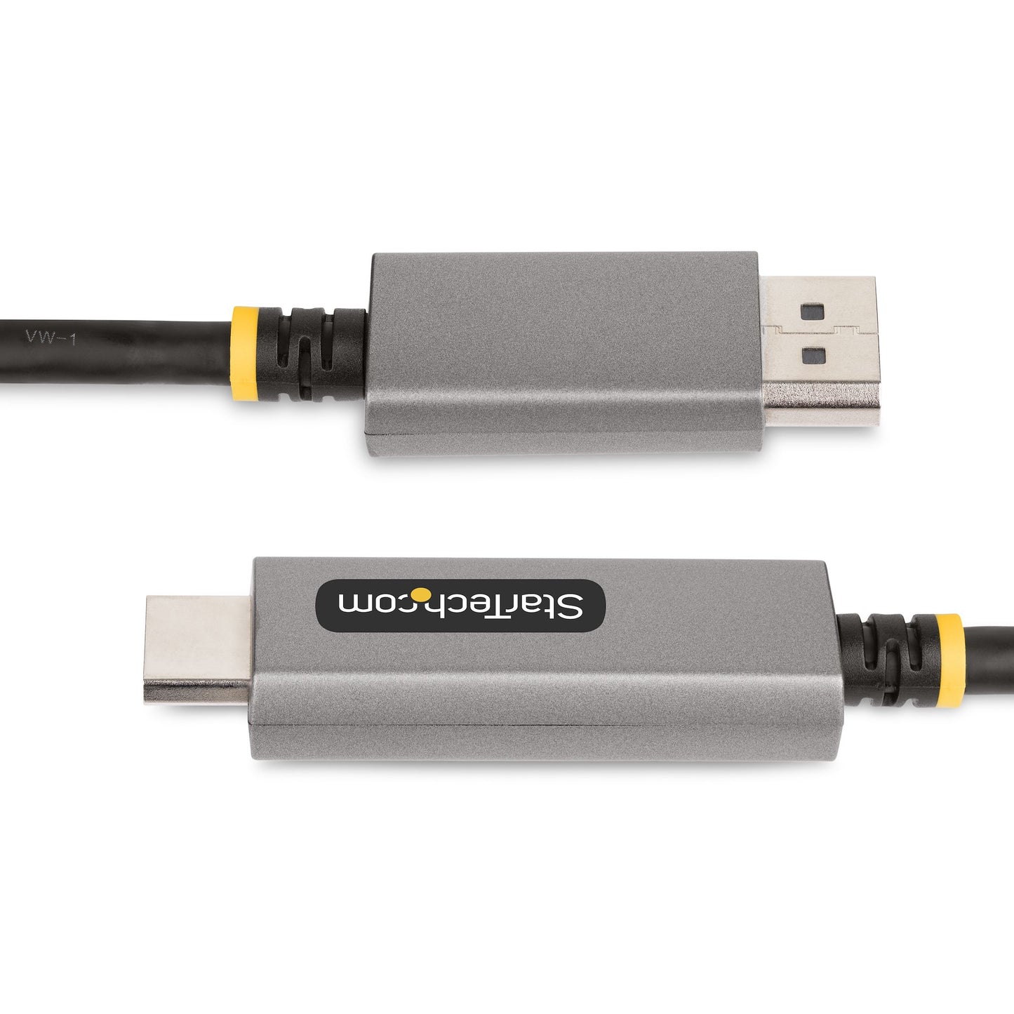 StarTech.com - Cable Adaptador de 2m DisplayPort a HDMI - 8K 60Hz - 4K 144Hz - HDR10 - Conversor de Vídeo Activo DP 1.4 a HDMI 2.1 - Convertidor DisplayPort a HDMI