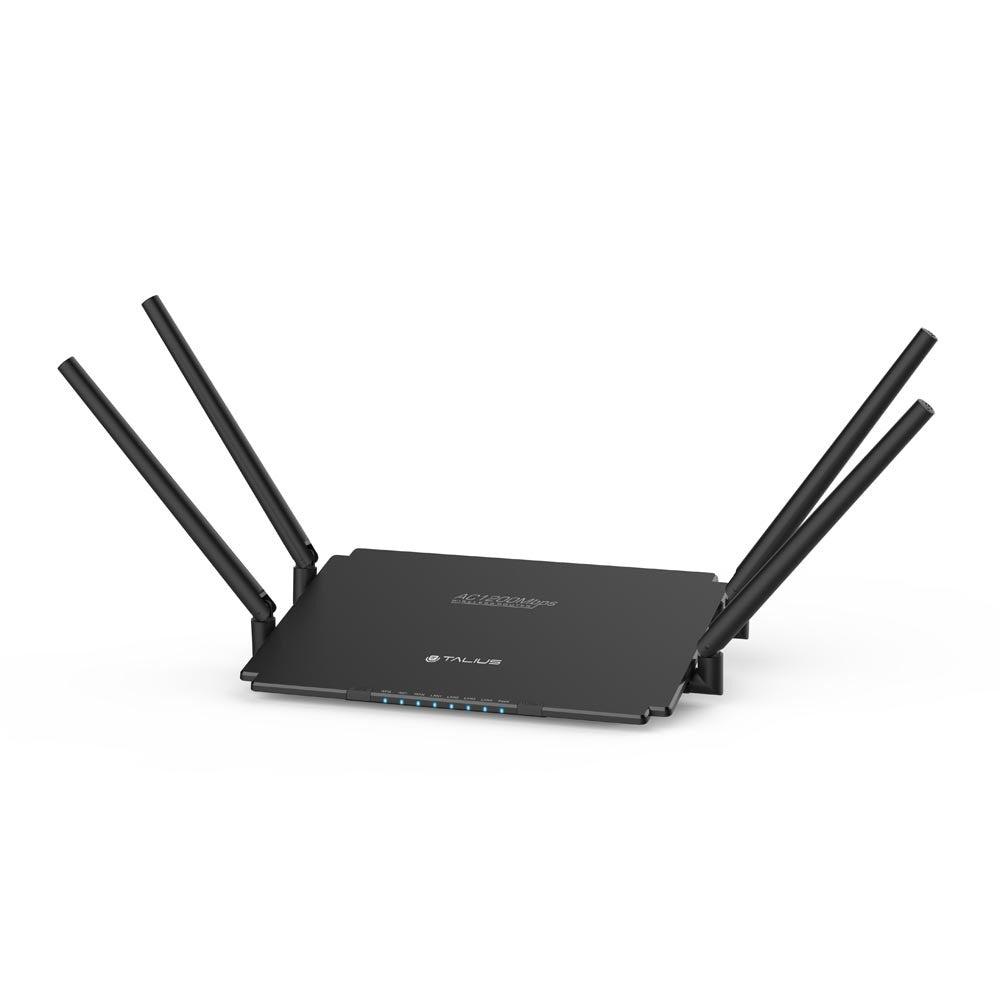 TALIUS - router wireless AC 1200M 4 puertos RT1200