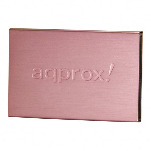 Approx - APPHDD02P caja para disco duro externo Rosa 2.5"