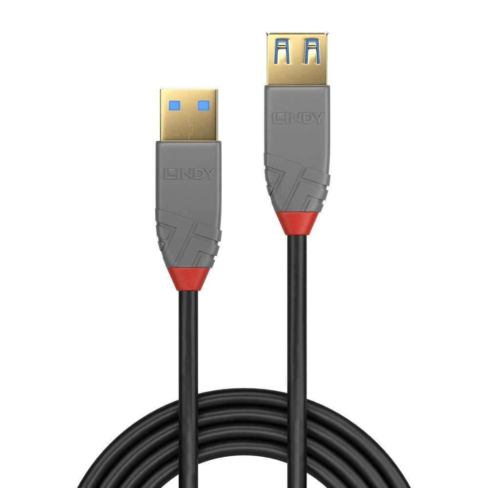 Lindy - 36761 cable USB USB 3.2 Gen 1 (3.1 Gen 1) 1 m USB A Negro