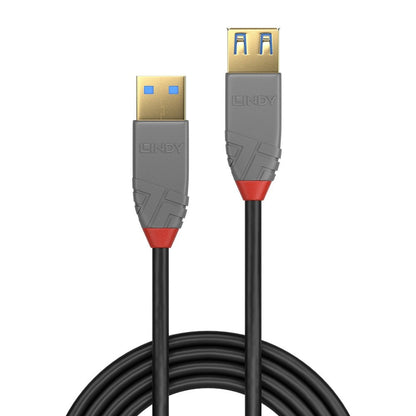 Lindy - 36761 cable USB USB 3.2 Gen 1 (3.1 Gen 1) 1 m USB A Negro