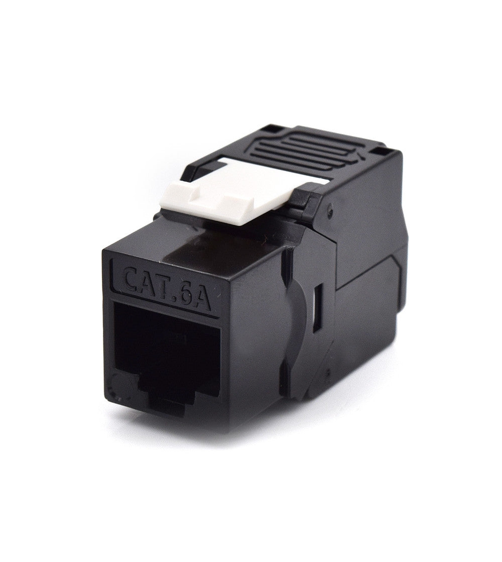 WP - WPC-KEY-6AUP-TL/BL conector RJ45 Negro  Blanco