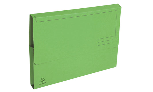 Exacompta - 46973E carpeta Caja de cartón Verde A4