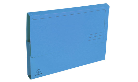 Exacompta - 46972E carpeta Caja de cartón Azul A4