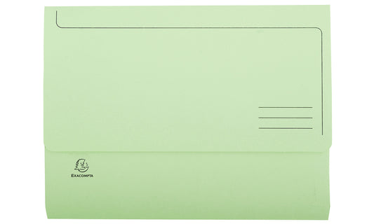 Exacompta - 46773E carpeta Caja de cartón Verde A4