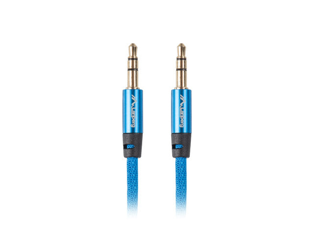 Lanberg - CA-MJMJ-10CU-0030-BL cable de audio 3 m 3 5mm Azul