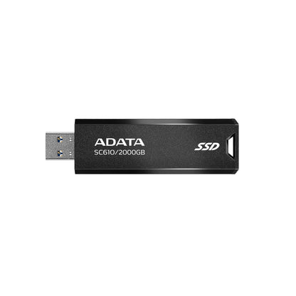 ADATA - SC610 unidad flash USB 2 TB USB tipo A 3.2 Gen 2 (3.1 Gen 2) Negro