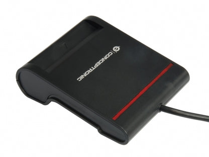 Conceptronic - SCR01B lector de tarjeta inteligente USB USB 2.0 Negro