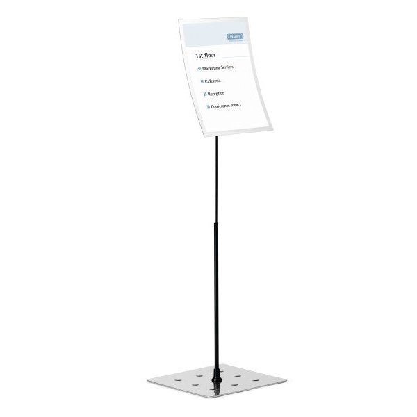 Durable - Duraview Stand de información A3 Plata