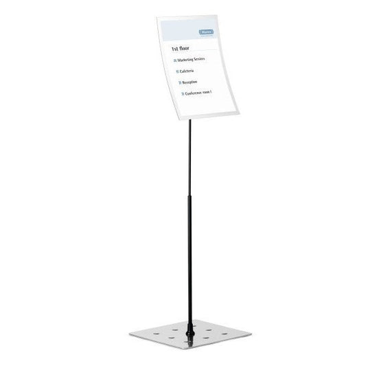 Durable - Duraview Stand de información A3 Plata