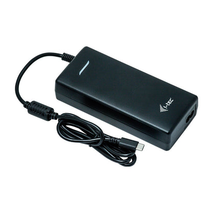 i-tec - Metal USB4 Docking station Dual 4K HDMI DP with Power Delivery 80 W + Universal Charger 100 W