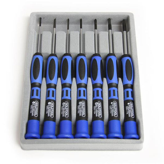 StarTech.com - Juego Kit Set de Destornilladores de Precisión de 7 piezas- Torx Phillips Plano