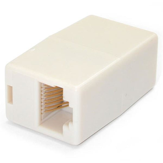 StarTech.com - Caja de Empalme Acoplador para Cable Cat5 Ethernet UTP - 2x Hembra RJ45 - Beige