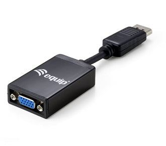 Equip - 133435 adaptador de cable de vídeo 0 15 m DisplayPort VGA Negro