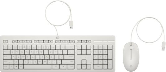 HP - Combo de teclado y ratón con cable 225