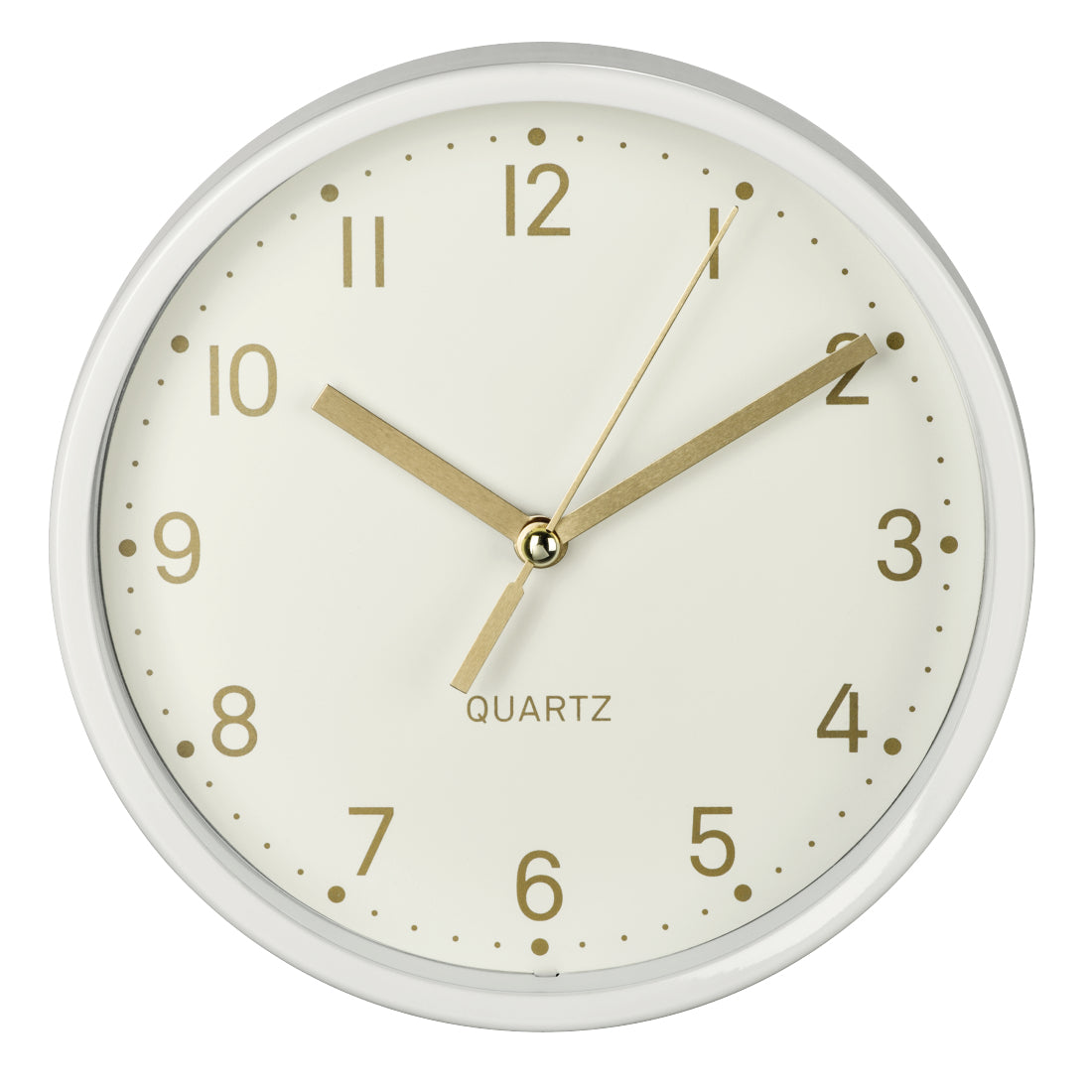 Hama - Golden Mesa Quartz clock Alrededor Blanco