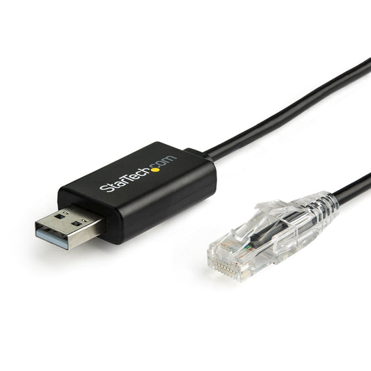 StarTech.com - Cable de 1 8m Rollover para Consola Cisco - USB a RJ45