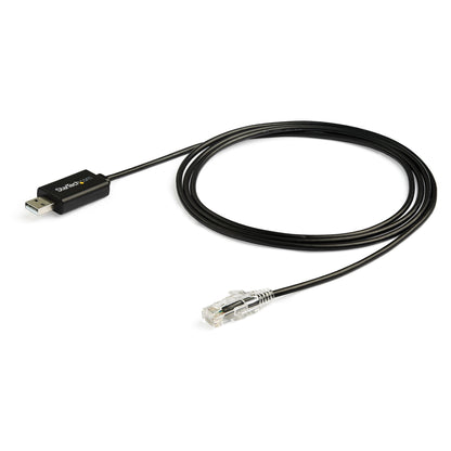 StarTech.com - Cable de 1 8m Rollover para Consola Cisco - USB a RJ45