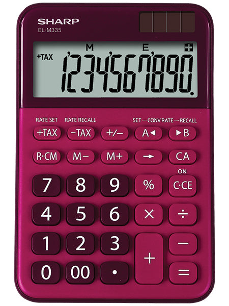 Sharp - CALCULADORA SOBR.SHARP 10 DIG. EL-M335BR