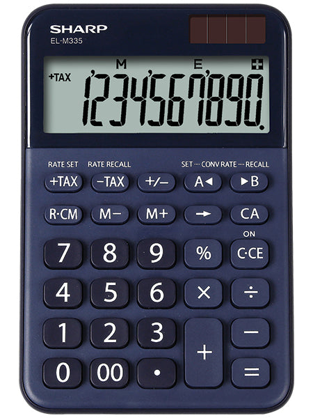 Sharp - CALCULADORA SOBR.SHARP 10 DIG. EL-M335BB