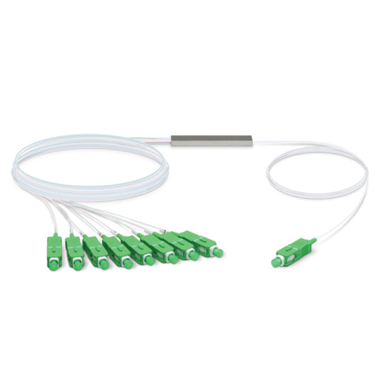 Ubiquiti - UF-SPLITTER-8 cable de fibra optica 4 06 m SC 8x SC Blanco