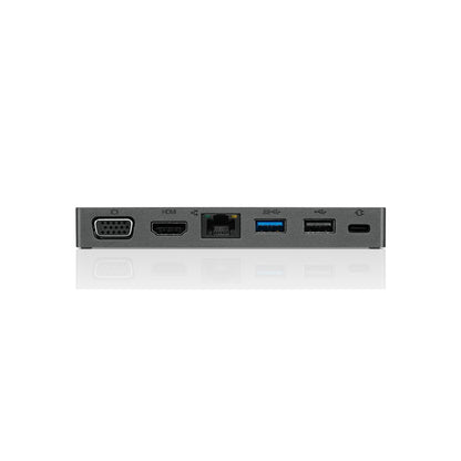 Lenovo - 4X90S92381 base para portátil y replicador de puertos Alámbrico USB 3.2 Gen 1 (3.1 Gen 1) Type-C Gris