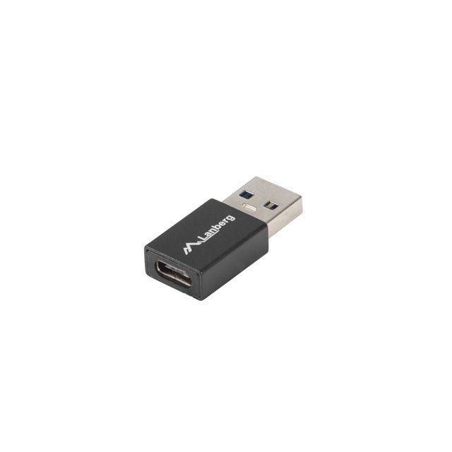 Lanberg - AD-UC-UA-01 cable gender changer USB 3.0 Type A USB 3.0 Type C Negro