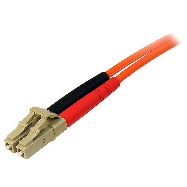 StarTech.com - Cable Patch de Fibra Duplex Multimodo 50/125 1m LC - LC