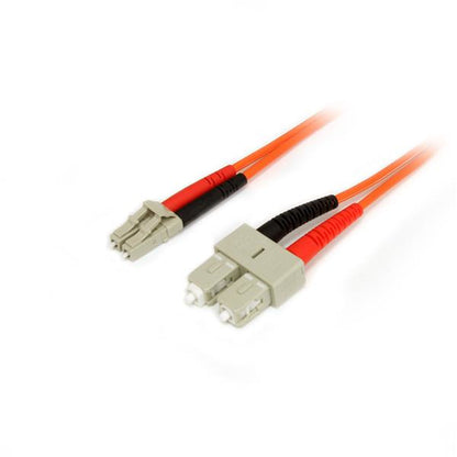 StarTech.com - Cable Patch de Fibra Duplex Multimodo 50/125 1m LC - SC