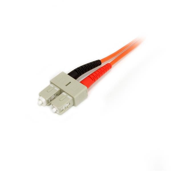 StarTech.com - Cable Patch de Fibra Duplex Multimodo 50/125 1m LC - SC