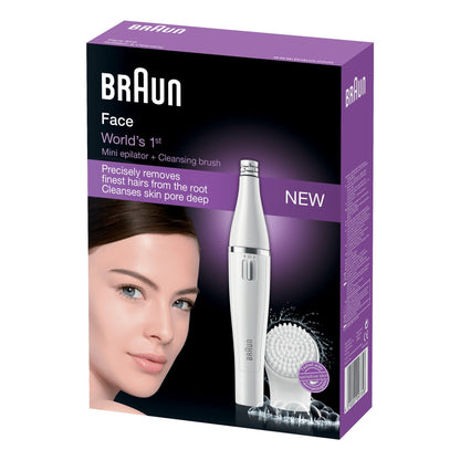 Braun - FaceSpa Face 810 10 pinzas Blanco