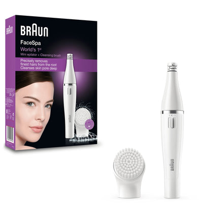 Braun - FaceSpa Face 810 10 pinzas Blanco