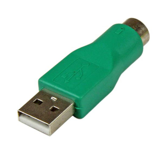 StarTech.com - Adaptador Ratón conector PS/2 PS2 MiniDIN a USB - Macho USB - Hembra Mini-DIN