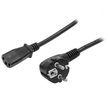 StarTech.com - Cable de 2m de Alimentación para Ordenador  18AWG  EU Schuko a C13  10A 250V  Negro  Cable de Repuesto  Cable de Corriente para PC  Cable para Monitor  UL  Cable para Europa