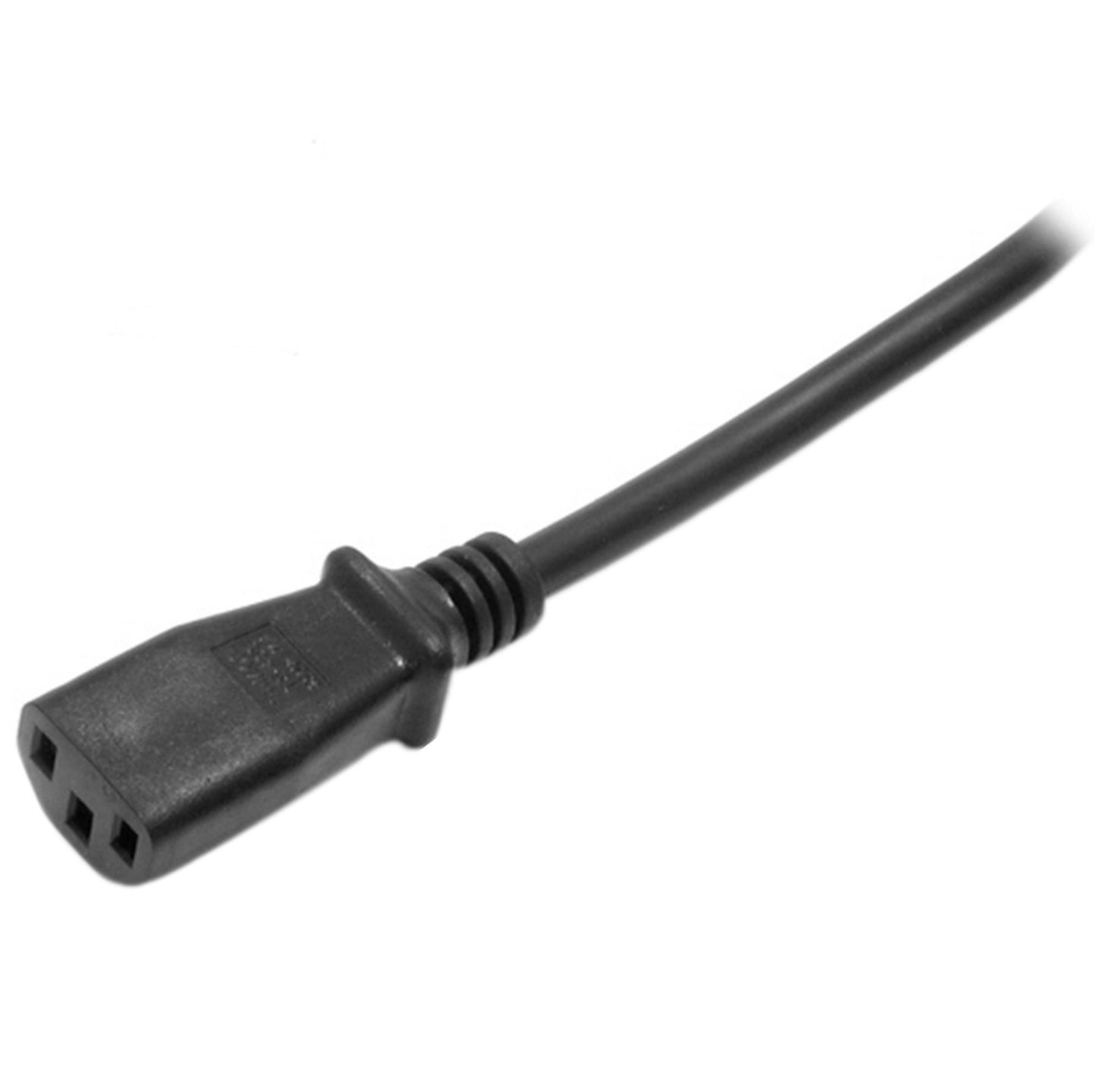 StarTech.com - Cable de 2m de Alimentación para Ordenador  18AWG  EU Schuko a C13  10A 250V  Negro  Cable de Repuesto  Cable de Corriente para PC  Cable para Monitor  UL  Cable para Europa