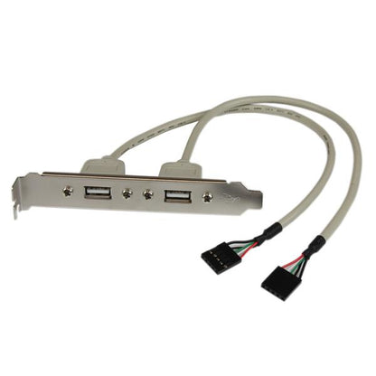 StarTech.com - Adaptador de Placa USB A Hembra de 2 puertos