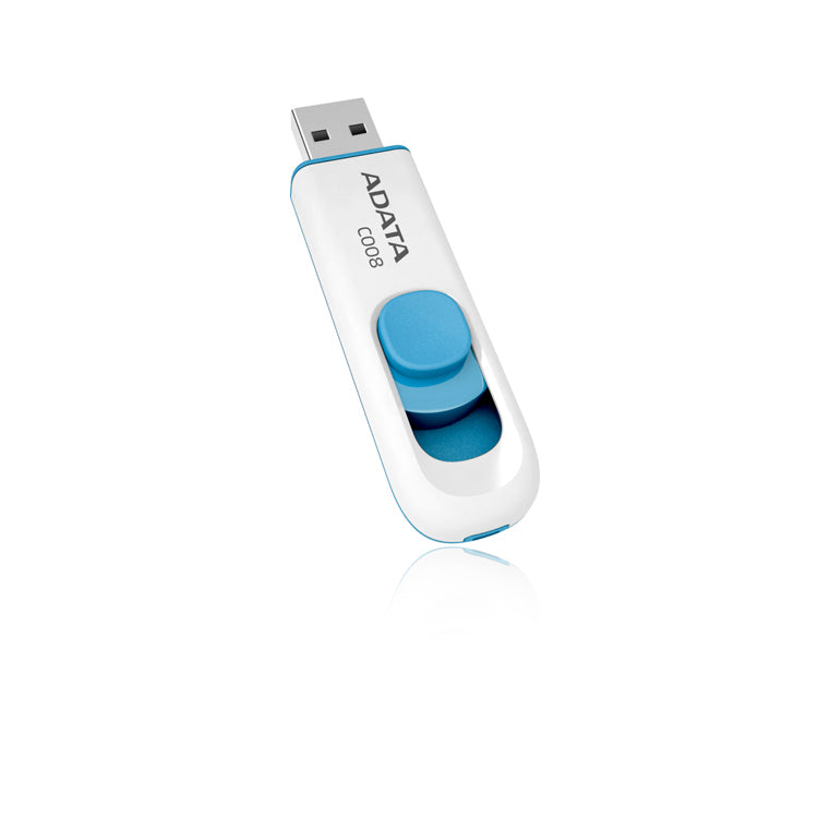 ADATA - 64GB C008 unidad flash USB USB tipo A 2.0 Azul  Blanco